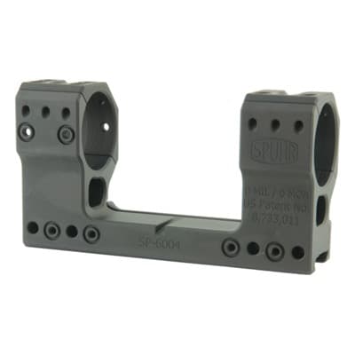 No Bubble Level Isms Picatinny Mounts - 36mm 1.89'''' 0 Moa Unimount (No Bubble Level)