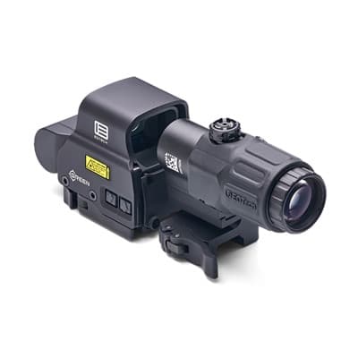 Hhs-Grn Exps2-0grn & G33 Magnifier Combo - Hhs-Grn Esps2-0 Holographic Sight & G33 Magnifier Combo Blk