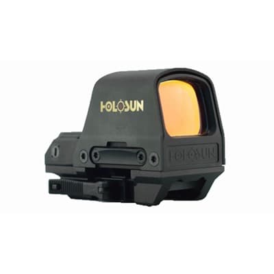 510 Series Long Gun Reflex Sight - Hs510c 2 Moa Red Circle Dot Reflex Optic Sight Black