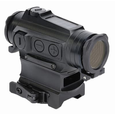 Hs515cm Solar Circle Dot Micro Sight With Qd Mount - Hs515cm 2 Moa Red Dot Circle 20mm Micro Sight W/Qd Mount Blk