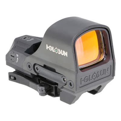 510 Series Long Gun Reflex Sight - Hs510c 2 Moa Green Circle Dot Reflex Optic Sight Black