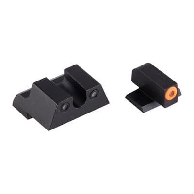 Perfect Dot Tritium Night Sights For Canik - Canik Tp9sfx/Tp9sfl Orange Front & Black U Notch Rear