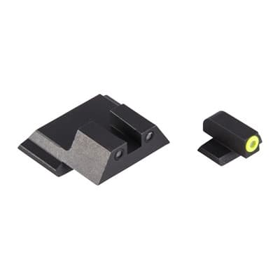 Perfect Dot Tritium Night Sights For Smith & Wesson - S&W M&P M2.0, Sd9/40 Yellow Front & Blk Square Notch Rear