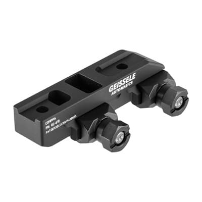 Super Precision Aimpoint Compm4 Optic Mount - Aimpoint Compm4 Optic Mount, Matte Black