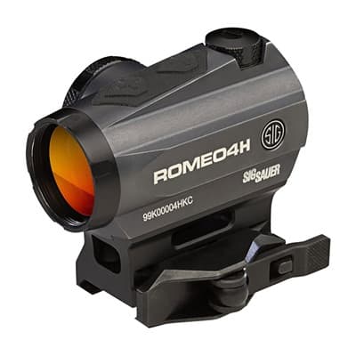 Romeo4h Green Horse Shoe Ballistic Dot Red Dot Sight - Romeo4h Green Horseshoe Ballistic Dot Red Dot Graphite