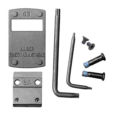 Kimber 1911 Dovetail Deltapoint Pro Mount - Kimber 1911 Dovetail Deltapoint Pro Mount Matte Black