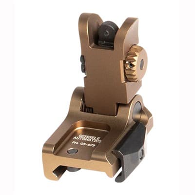 Buis Folding Rear Sights - Buis Folding Rear Sight Ddc