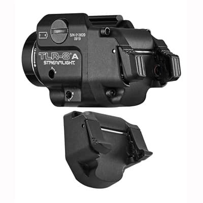 Tlr-8a Flex Weaponlight - Tlr-8 X Gun Light With Rail Mount & Red Laser