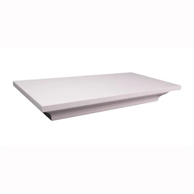 In Plain Sight Firearm Concealment Shelf - Firearm Concealment Shelf, White