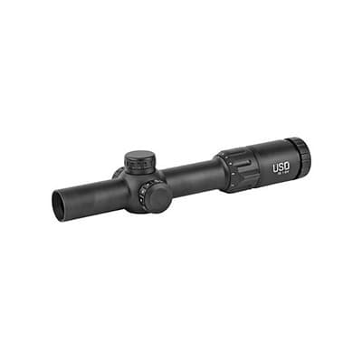 1-6x24 Ffp Illuminated Mil Scale 2 (Ms2) - 1-6x24mm Ffp Illuminated Mil Scale 2 (Ms2) Reticle Black