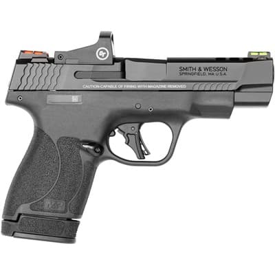 Pc M&P9 Shield Plus 9mm Luger Semi-Auto Handgun With Ct Red Dot - Pc M&P9 Shield Plus 9mm 4'''' Ported Bbl (1)10rd&(1)13rd W/Rdot