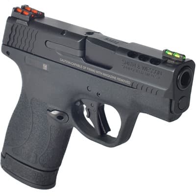 Pc M&P 9 Shield Plus Ts Fiber Optic Edc Kit 3.1'''' - Pc M&P9 Shield Plus 9mm 3.1'''' Bbl (1)10rd&(1)13rd W/Carry Kit