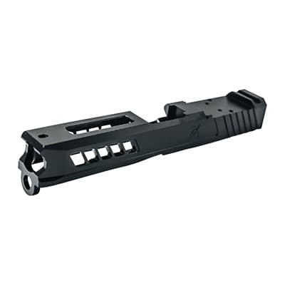 Axiom Slide With Rmcs Optic Cut For Glock 43/43x - Slide With Rms Cut & Cover Plate For Glock 43 Black Dlc