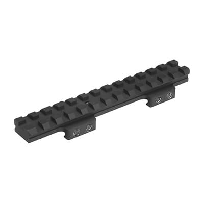 Ar-15 Flat-Top Elevated Riser Mount - Ar-15 Flat-Top Elevated Riser Mount 22 Moa Black