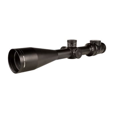 Accupoint 4-24x50mm Sfp Illuminated Rifle Scope - Accupoint 4-24x50mm Sfp Illuminated Red Triangle Post Black