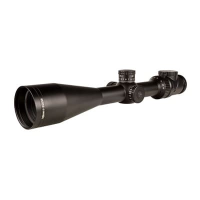 Accupoint 4-24x50mm Sfp Illuminated Rifle Scope - Accupoint 4-24x50mm Sfp Illuminated Green Triangle Post Blk