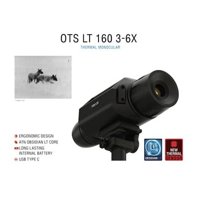 Ots Lt 160 Thermal Viewer - Ots Lt 160 3-6x Thermal Viewer