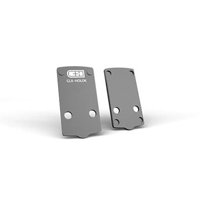 V4 Mil/Leo Glock Optic Mounting Plate - Holosun 407k/507k For Glock 43/48 Mounting Plate Black