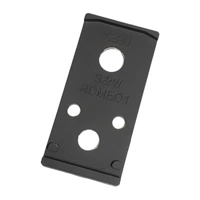 V4 Mil/Leo S&W M&P Optic Mounting Plate - Sig Sauer Rome 01 Pro Mounting Plate For S&W M2.0 Black