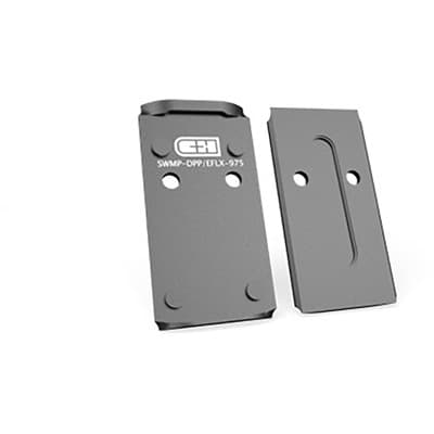 V4 Mil/Leo S&W M&P Optic Mounting Plate - Leupold Delta Point Pro Mounting Plate For S&W M2.0 Black