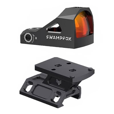 Liberty Micro Reflex Sight - Rebel Riser Dot Sight Mount & Liberty Green Dot Black