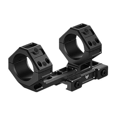 Hostile Engagement 45(TM) Offset Reflex Sight Mount - 34mm 1.6'''' 45 Degree Rmr Sight Mount Black