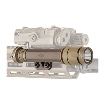 Torch 6v/Cr123 M-Lok Light Body Flashlight Mount - Torch 6v/Cr123 M-Lok Light Body Right Side Tobacco