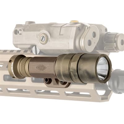 Torch 18350 M-Lok Light Body Flashlight Mount - Torch 18350 M-Lok Light Body Left Side Tobacco