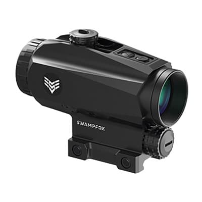 Trihawk 3x30mm Prism Sight - Trihawk 3x30mm Green Ir Bdc Reticle Prism Sight Black