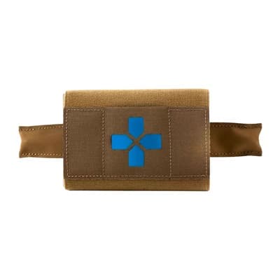 Micro Trauma Kit Now! Essentials Supplies - Micro Trauma Kit Now! Essential Supplies Belt Mount Coyote