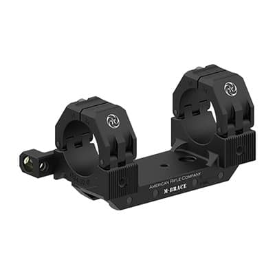M-Brace Scope Mounts - 30mm 1.50'''' 0 Moa Scope Mount Black