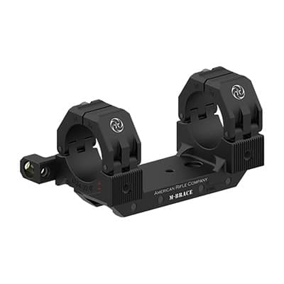 M-Brace Scope Mounts - 34mm 1.50'''' 30 Moa Scope Mount Black