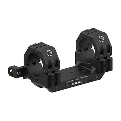 M-Brace Scope Mounts - 40mm 1.50'''' 25 Moa Scope Mount Black