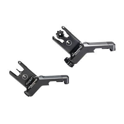 C2 Folding Offset Front And Rear Sight Combos - C2 Folding Front And Rear Offset Sight Combo - Blade