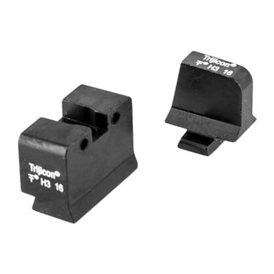 Night Sight Set, White Front & Rear, Sig Sauer 40s&W/45acp