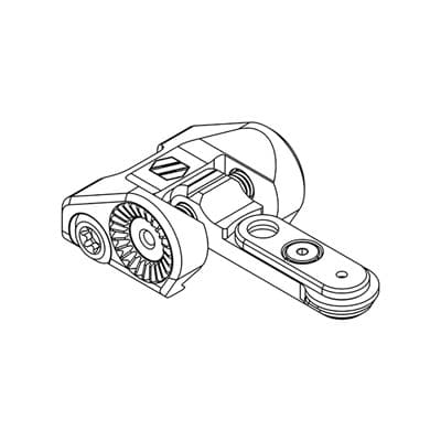 Ar-15 Peak/02 Folding Iron Sights - Ar-15 Peak/02 Folding Iron Rear Sight A2 Height