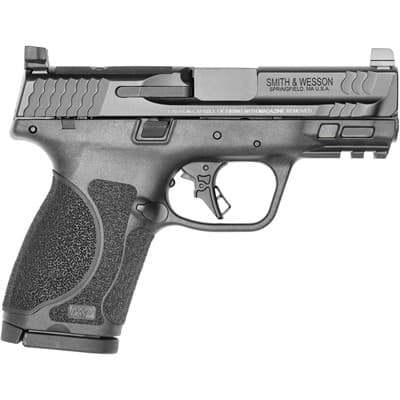 M&P9 M2.0 Optic Ready Compact 9mm Luger Semi-Auto Handgun - M&P 9 M2.0 Comp Or 9mm Luger 3.6'''' Bbl (2)15rd Blk No Safety