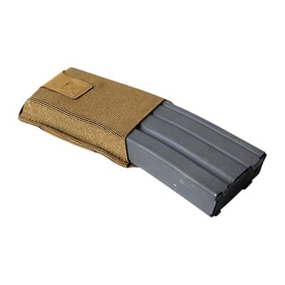 Ten-Speed M4 Magazine Pouch Belt Mount - Low Rise M4 Mag Pouch Coyote Brown
