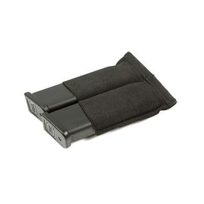 Ten-Speed Pistol Magazine Pouch - Double Pistol Mag Pouch Molle Mount Black