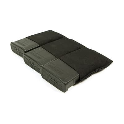 Ten-Speed 308 Magazine Pouche Molle Mount - Triple 308 Magazine Pouch Molle Mount Black