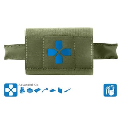 Micro Trauma Kit Now! Advanced Supplies Molle Mount - Micro Trauma Kit Now! Advanced Supplies Molle Mount Odg