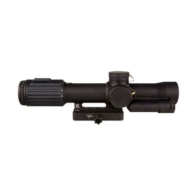 Usmc-Sco Vcog 1-8x28mm Ffp Illuminated Rifle Scope W/Q-Loc Mount - Vcog 1-8x28mm Ffp Illum Red Moa Crosshair Dot Blk W/Q-Loc Mt