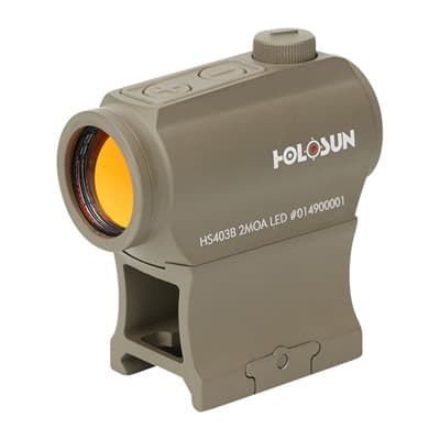 Hs403b Red Dot Micro Sight - Hs403b 2 Moa Red Dot 20mm Micro Sight Fde