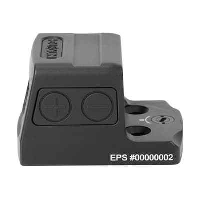 Eps Enclosed Pistol Sight Reflex Sight - Eps Red 6 Moa Dot Reticle Reflex Sight Black