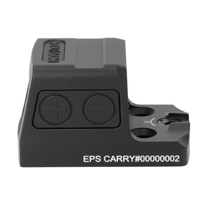 Eps Carry Enclosed Pistol Sight Reflex Sight - Eps Carry Green 6 Moa Dot Reticle Reflex Sight Black