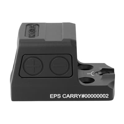 Eps Carry Enclosed Pistol Sight Reflex Sight - Eps Carry Red 6 Moa Dot Reticle Reflex Sight Black