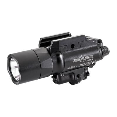 X400t High Candela Handgun Light + Laser Sight - X400t Turbo High Candela Handgun Light + Red Laser Black