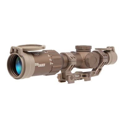 Tango6t Dvo 1-6x24mm Ffp Illuminated Rifle Scope - Tango6t Dvo 1-6x24mm Ffp Illuminated Dwlr-556 Reticle Fde