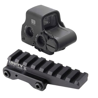 Eotech Exps2-0 Holographic Sight With Unity Fast Mount - Hws Exps2 Holographic Sight W/Fast Mount Black