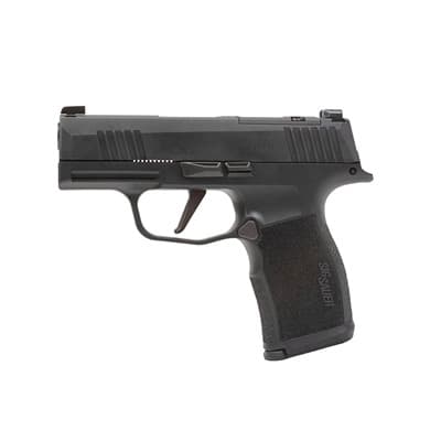 P365x 9mm Luger Optic Ready Semi-Auto Handgun - P365x 9mm Luger 3.1'''' Bbl (2)12rd Mag W/Optic Plate Cover Ns